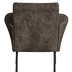 Strukturstoff Sessel in Graubraun - Lorenaru