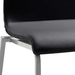 Stuhl in Anthrazit Microfaser - Coestraga