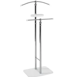 Stummer Diener in Chromfarben & Weiß - Contessa