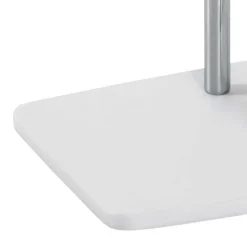 Stummer Diener in Chromfarben & Weiß - Contessa