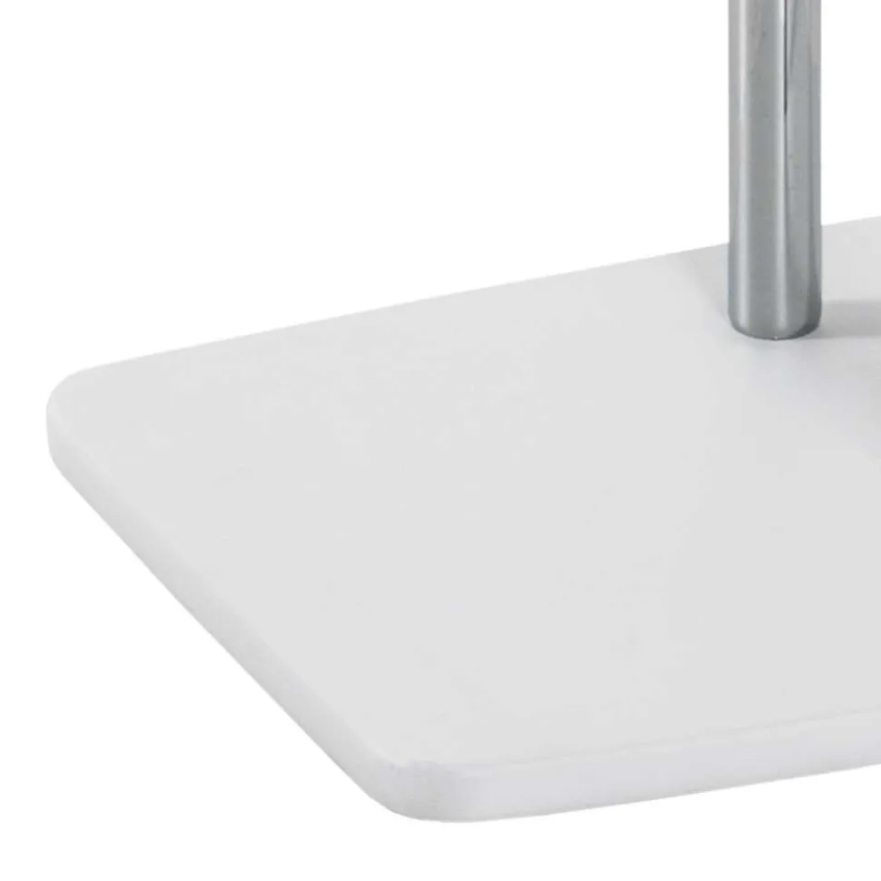 Stummer Diener in Chromfarben & Weiß - Contessa