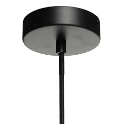 Stylische Pendelleuchte aus grauem Glas - Italo