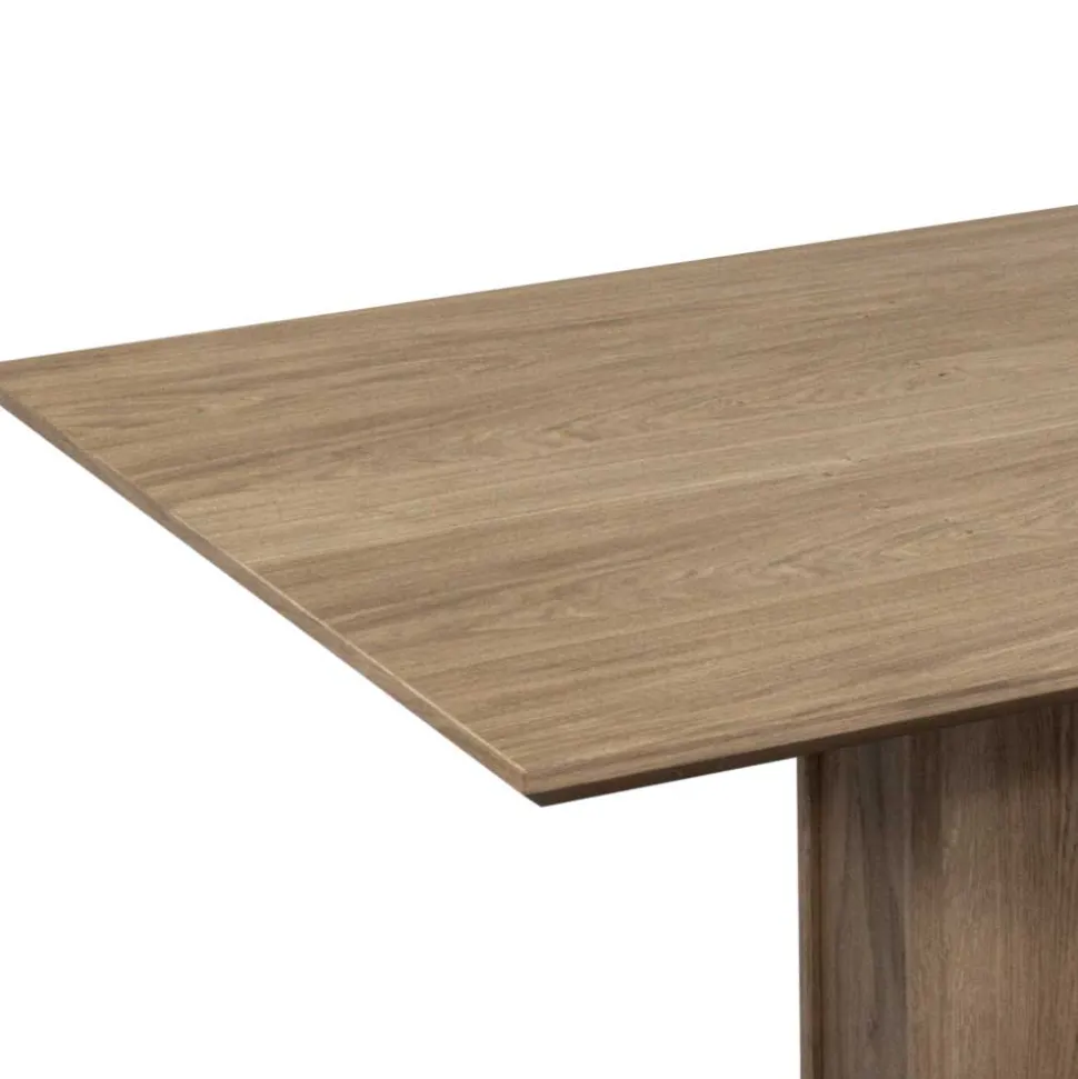 Säulen-Couchtisch auf Rollen höhenverstellbar - Belego