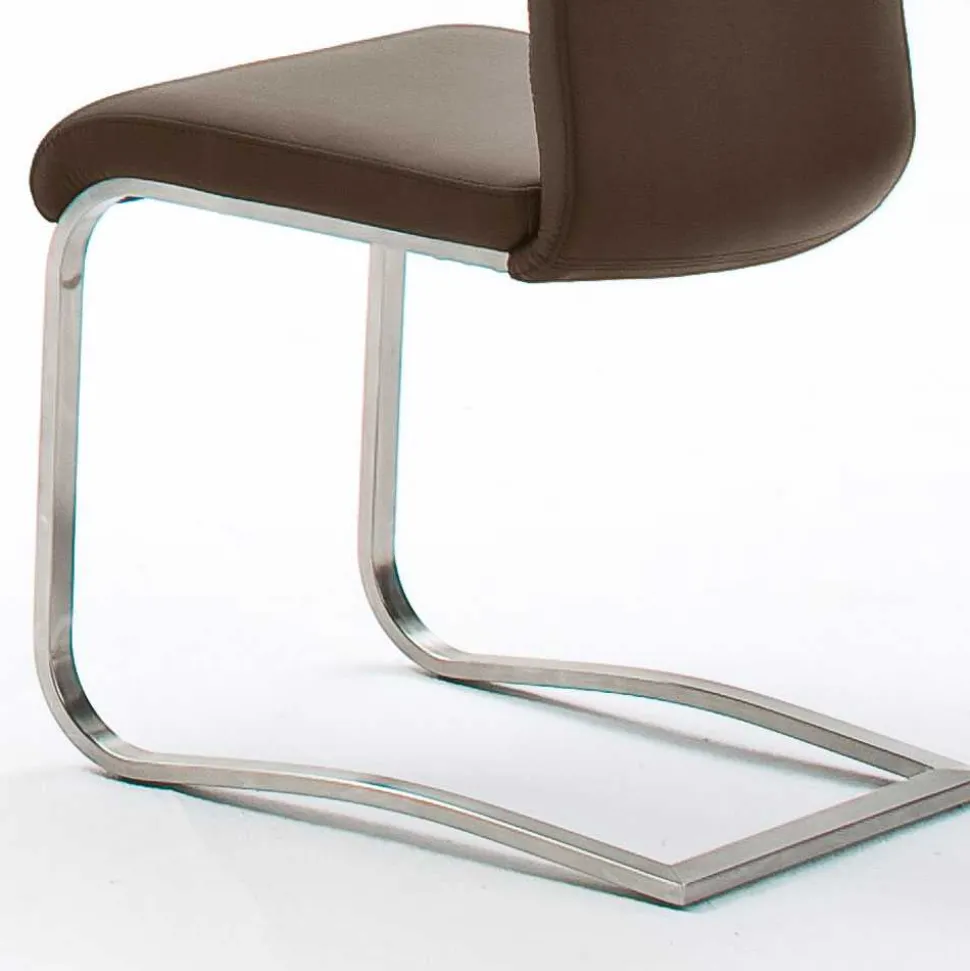 Swingstuhl Albin in Braun (2er Set)