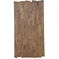 Teak Altholztisch mit Designgestell - Wemdi