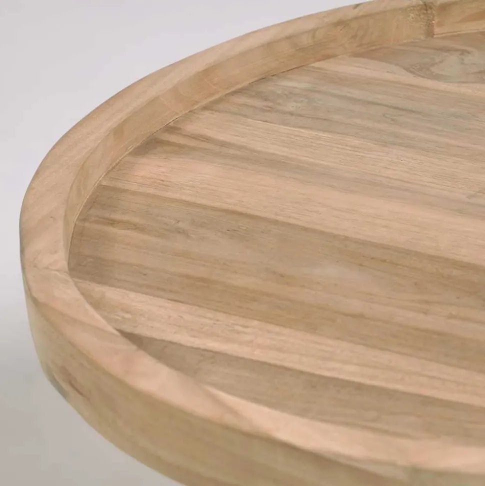 Teak Couchtisch mit Drei-Bein-Gestell - Marcel