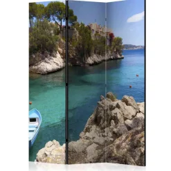3-teiliger Foto Paravent Meer & Küste - Savane