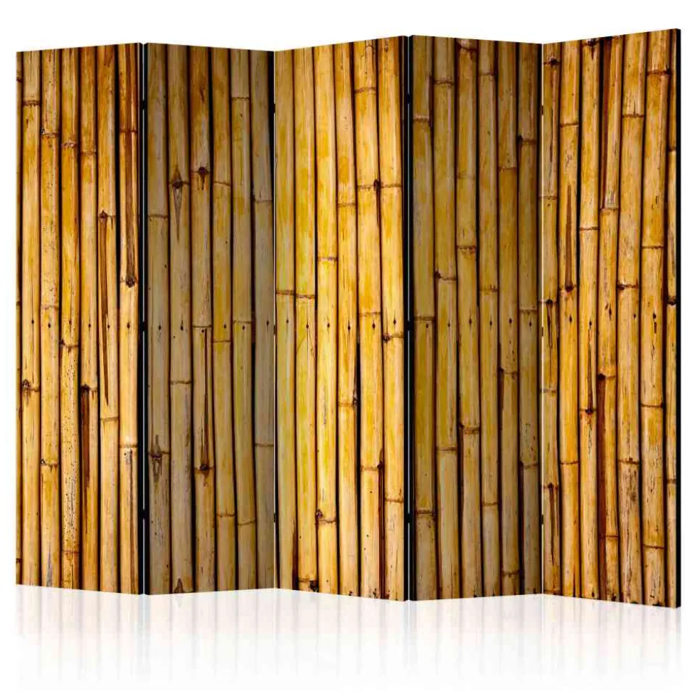 5-teiliger Raumtrenner Bambus Sichtschutz - Ezema