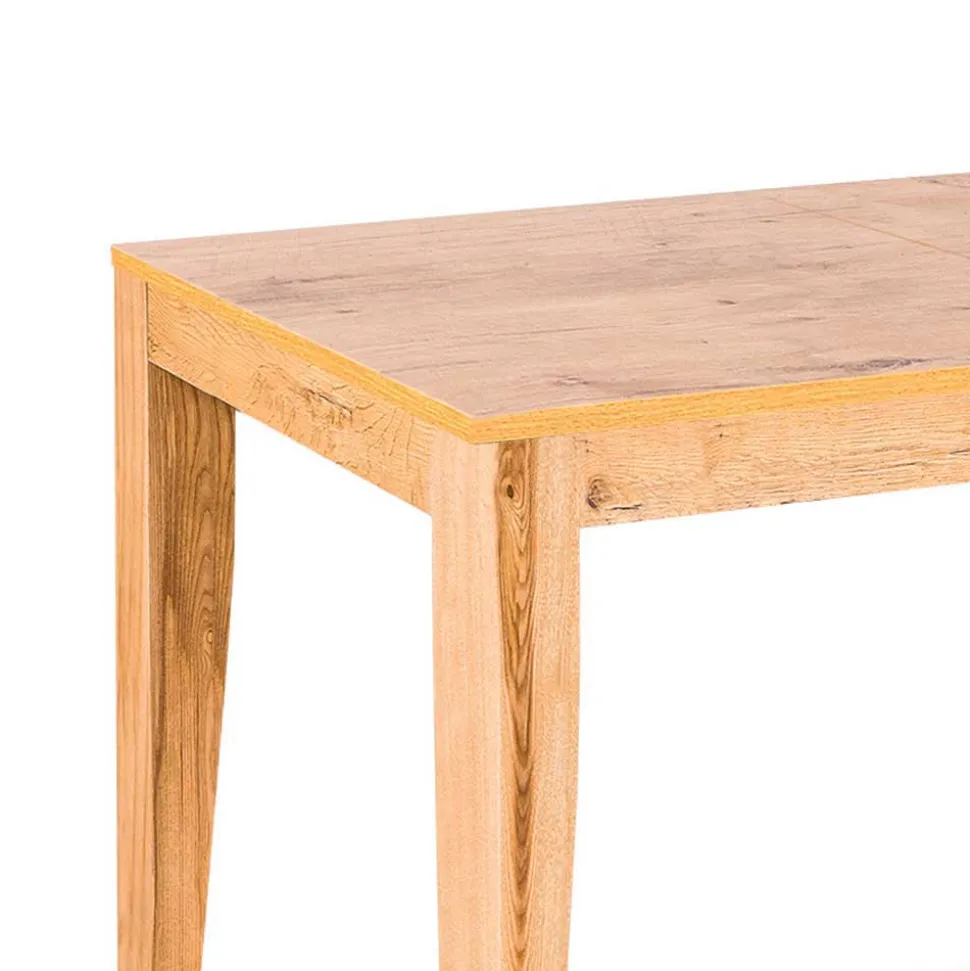 Teilmassiver Ausziehtisch Esche Cibiao in 2 Größen