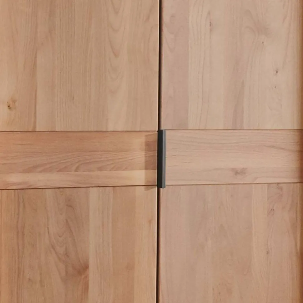 Teilmassiver Schlafzimmerschrank - 216 cm hoch - Murray