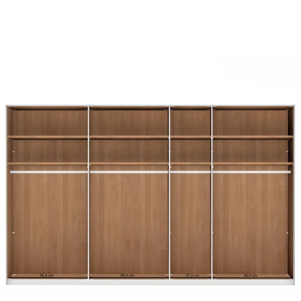 Teilmassiver Schrank mit sieben Türen - Hung