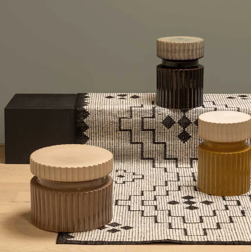 Teppich aus Wolle und Jute - Coimbra