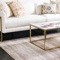 Teppich in Beige und Braun - Feradila