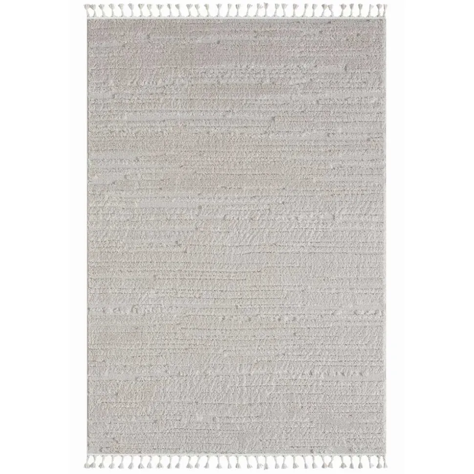 Teppich in Creme mit Kurzflor - Brayan