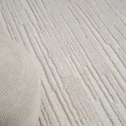 Teppich in Creme mit Kurzflor - Brayan