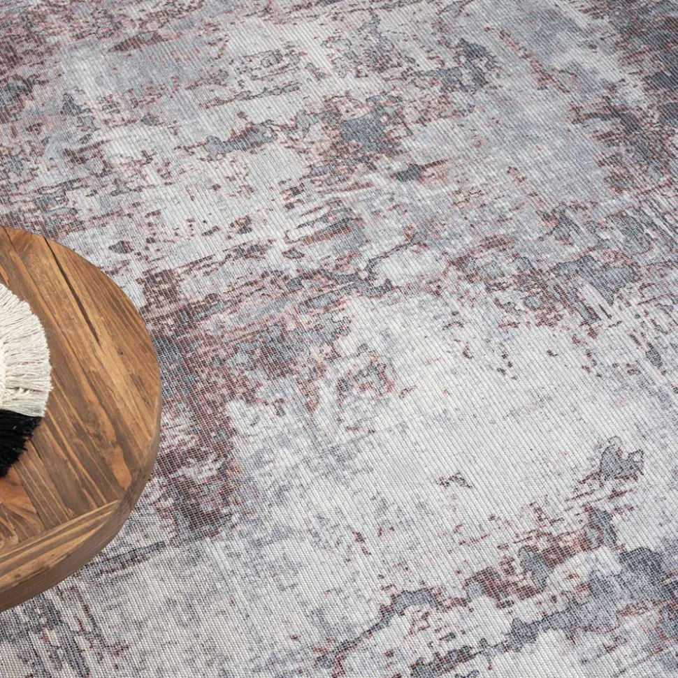 Teppich in Creme und Terracotta - Caruna