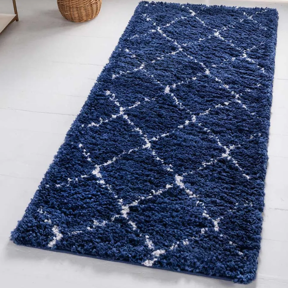 Teppich Läufer mit Kachelmuster - Tonnia