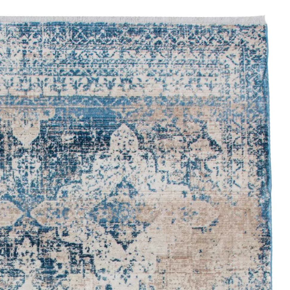 Teppich mit ausgewaschenem Orient Motiv - Gemta