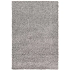 Teppich mit Hochflor in Hellgrau - Sirias