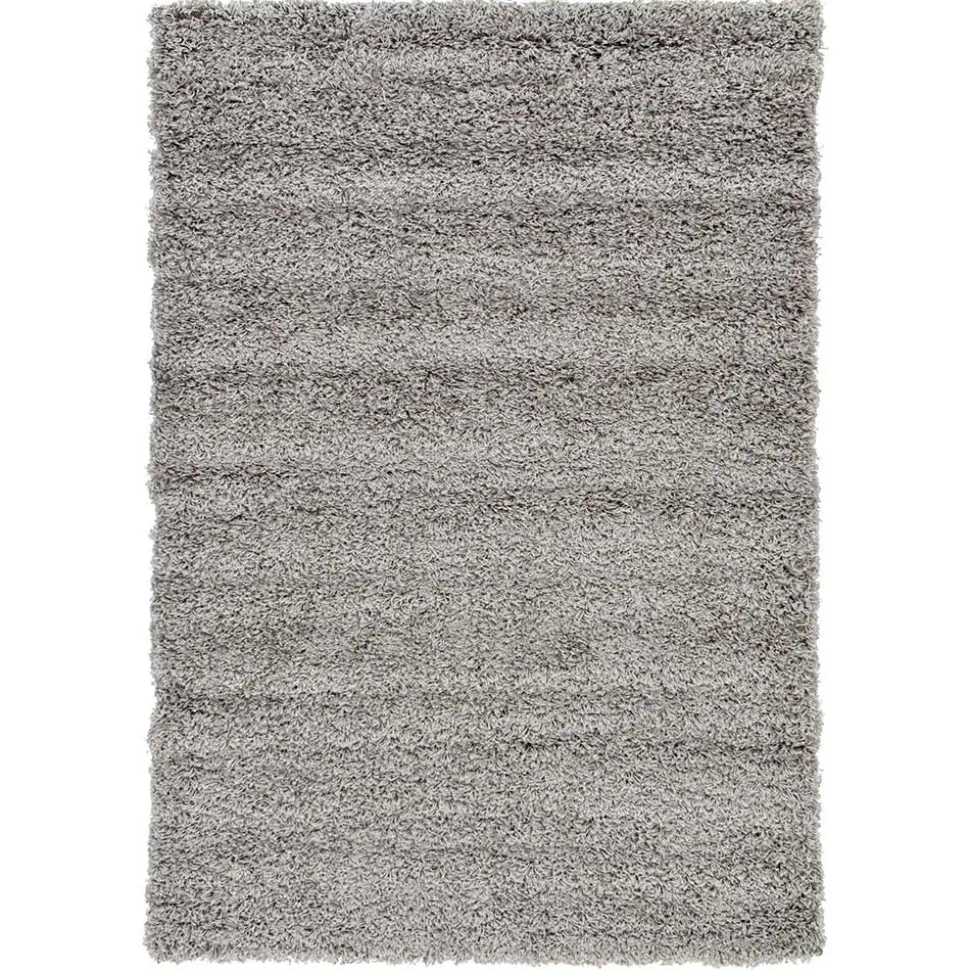 Teppich mit Hochflor in Hellgrau - Sirias