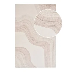 Teppich mit Wellenmuster - Makur