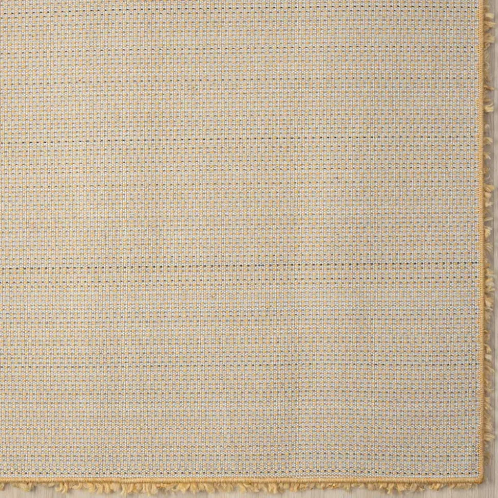 Teppich oder Läufer in Gold Gelb - Crocinol