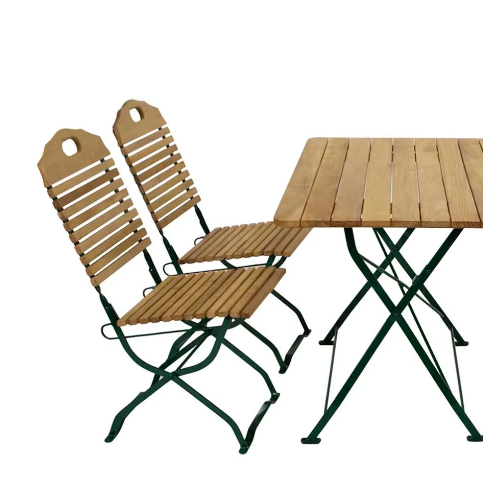 Terrassensitzgruppe Ceremon aus Robinie massiv (fünfteilig)