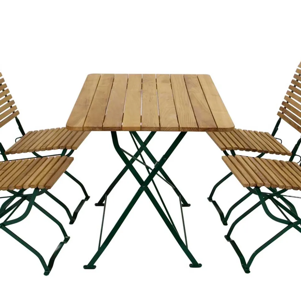 Terrassensitzgruppe Ceremon aus Robinie massiv (fünfteilig)