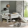 Tiefes Kinder-Hochbett mit Rutsche - Almaron