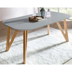 Tisch & Samt Tischsessel - Matiano (siebenteilig)