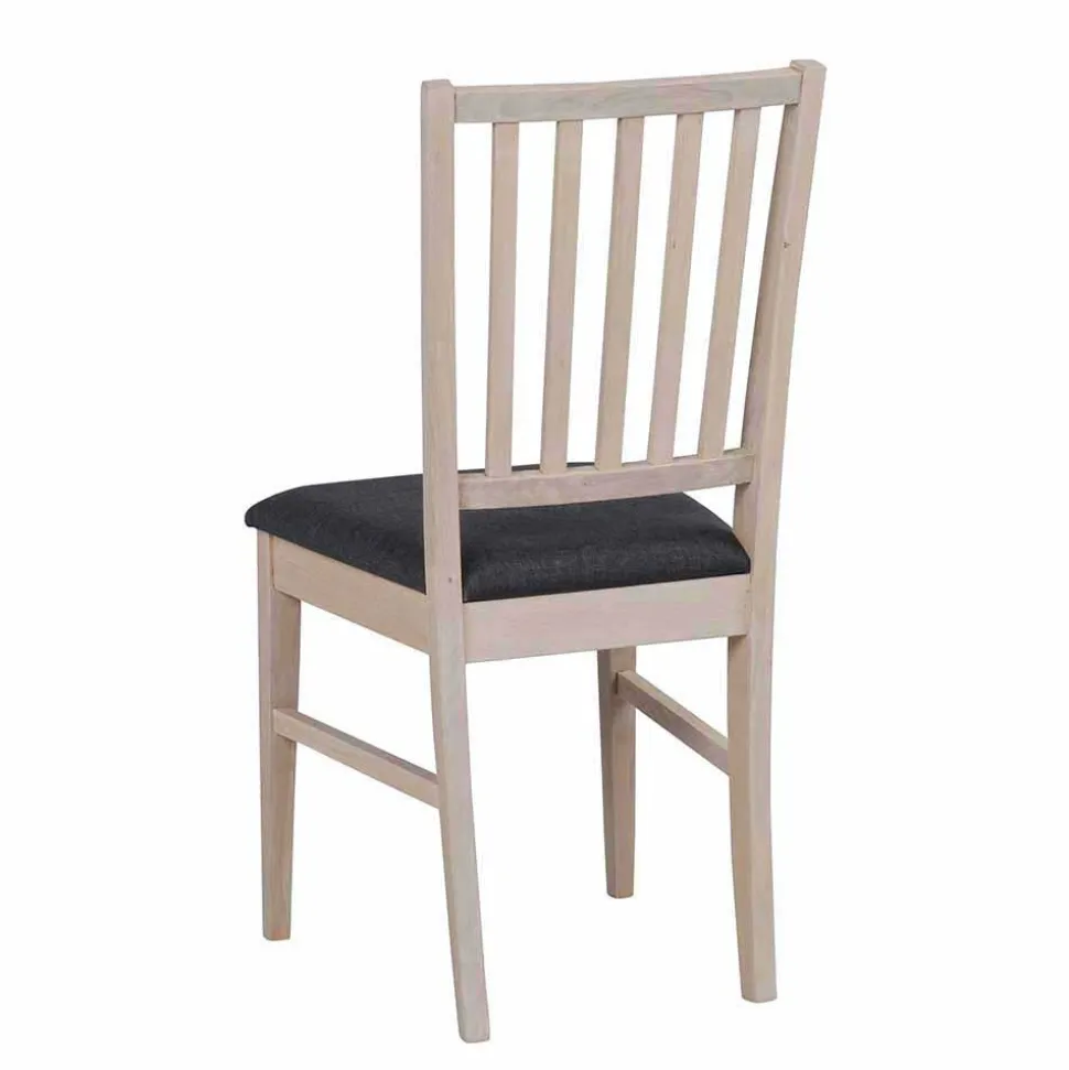 Tisch mit Verlängerung & 4 Stühlen - Pessoa (fünfteilig)