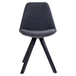 Tisch mit X-Füßen & Stühle - Morescan (fünfteilig)