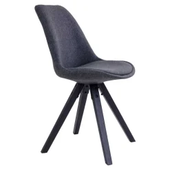 Tisch mit X-Füßen & Stühle - Morescan (fünfteilig)