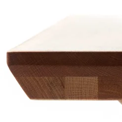 Tisch mit X-Gestell und Zerreiche Platte - Aljawis