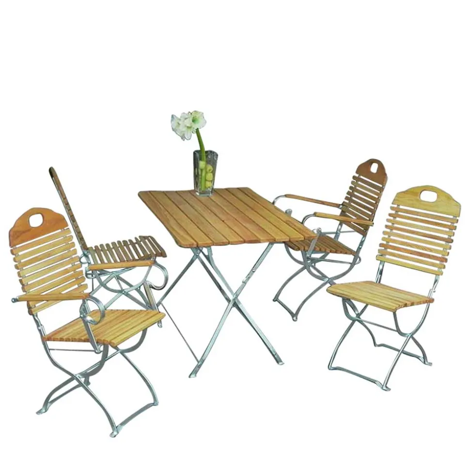 Tischgruppe Classimo für Garten (fünfteilig)