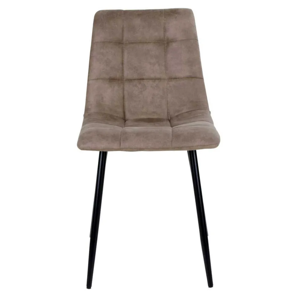 Tischgruppe mit acht Stühlen Set - Anglesio (neunteilig)