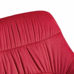 Tischgruppe mit vier roten Stühlen - Syrec (fünfteilig)