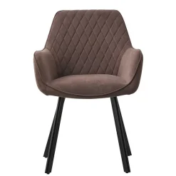 Tischgruppe mit vier Stühlen Set - Marquita (fünfteilig)