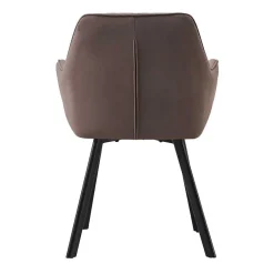 Tischgruppe mit vier Stühlen Set - Marquita (fünfteilig)