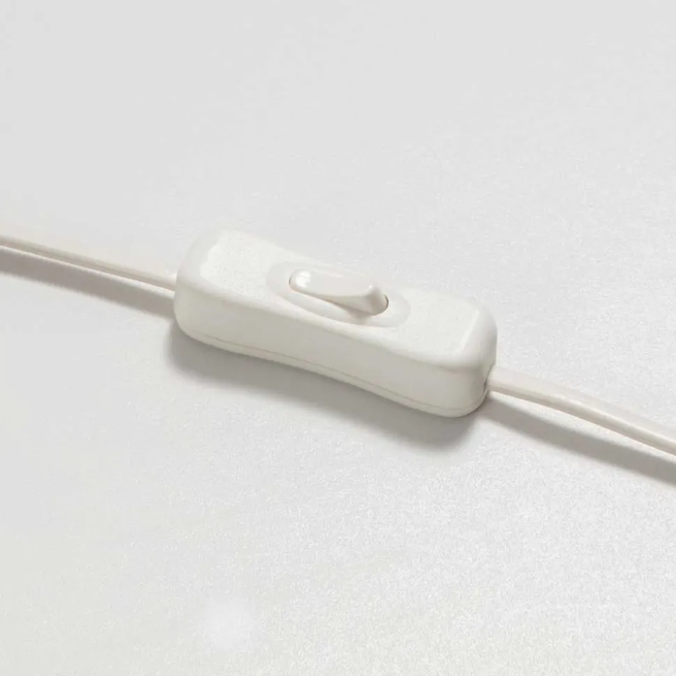 Tischleuchte aus Bambus Geflecht in Beige - Veromica