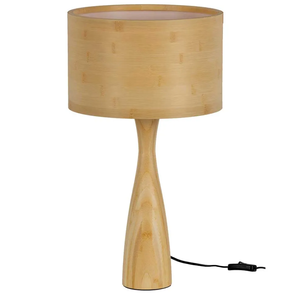 Tischleuchten aus Bambus Natur - Rusanno (2er Set)