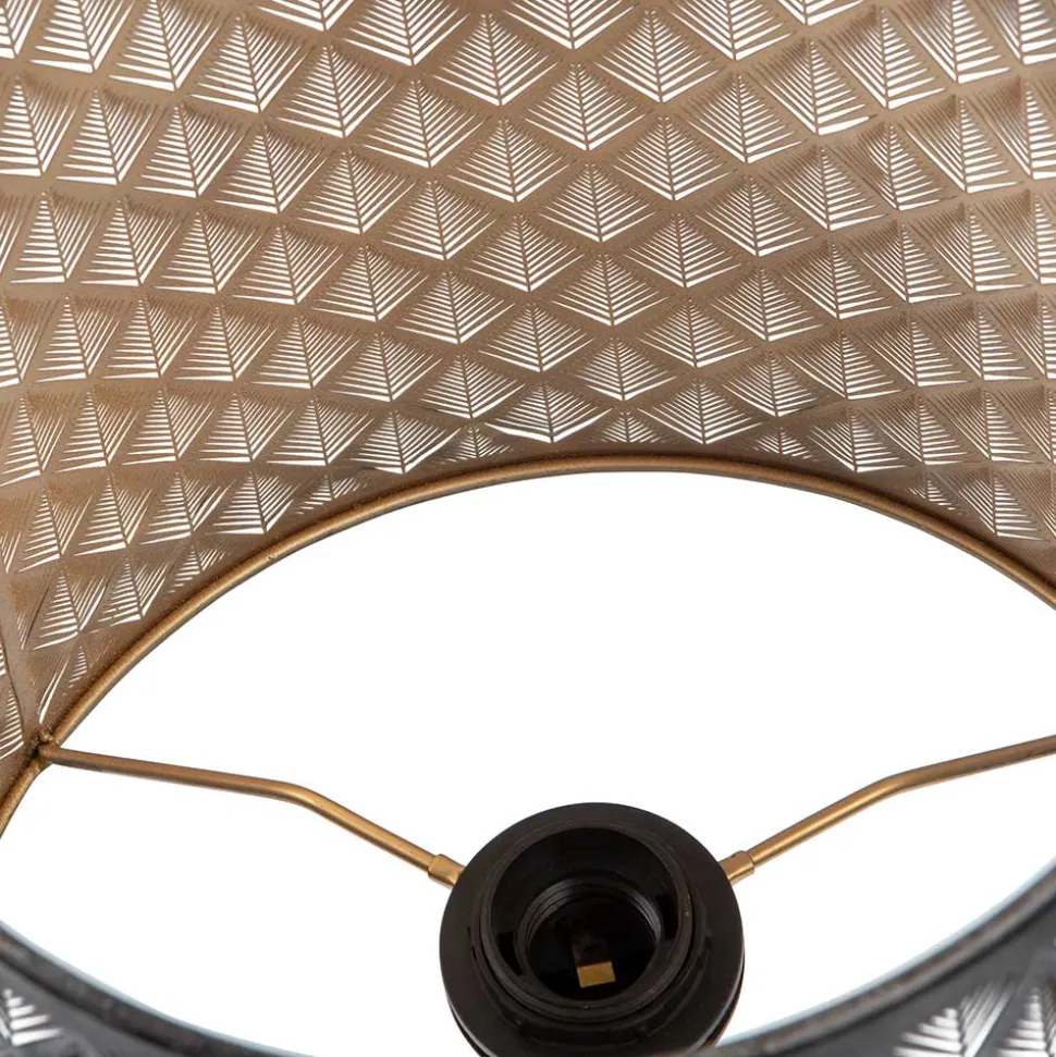 Tischleuchten in Altmessing & Schwarz - Trianus (2er Set)