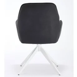 Tischsessel in Anthrazit - Minea (2er Set)