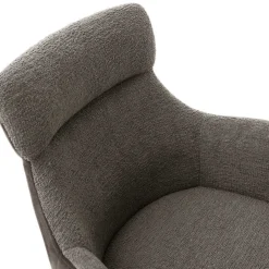 Tischsessel in Schlamm & Schwarz - Colles (2er Set)