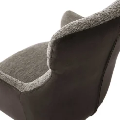 Tischsessel in Schlamm & Schwarz - Colles (2er Set)