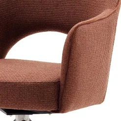 Tischsessel mit Drehgestell - Lazura (2er Set)