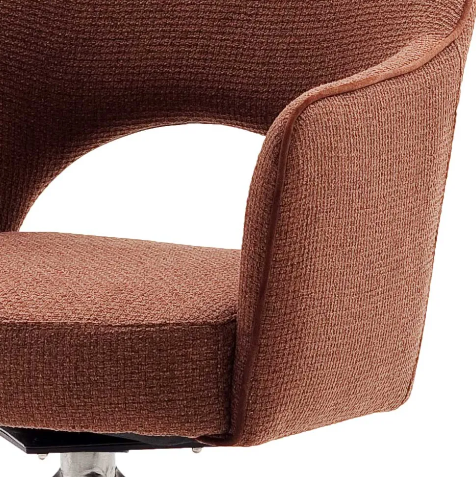 Tischsessel mit Drehgestell - Lazura (2er Set)