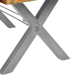 Toller Shabby Chic Tisch aus Altholz Bunt - Teas