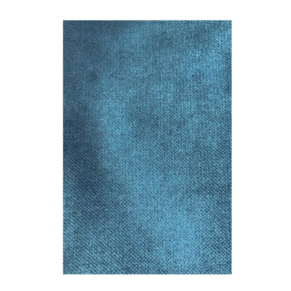 Tolles Retro Sofa Cumagon mit Samt in Blau