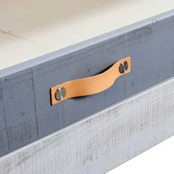 Tolles Zelt Kinderbett in Weiß & Grau - Tananoa